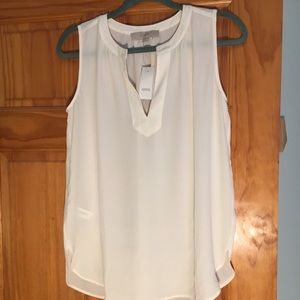 White tunic short sleeve top